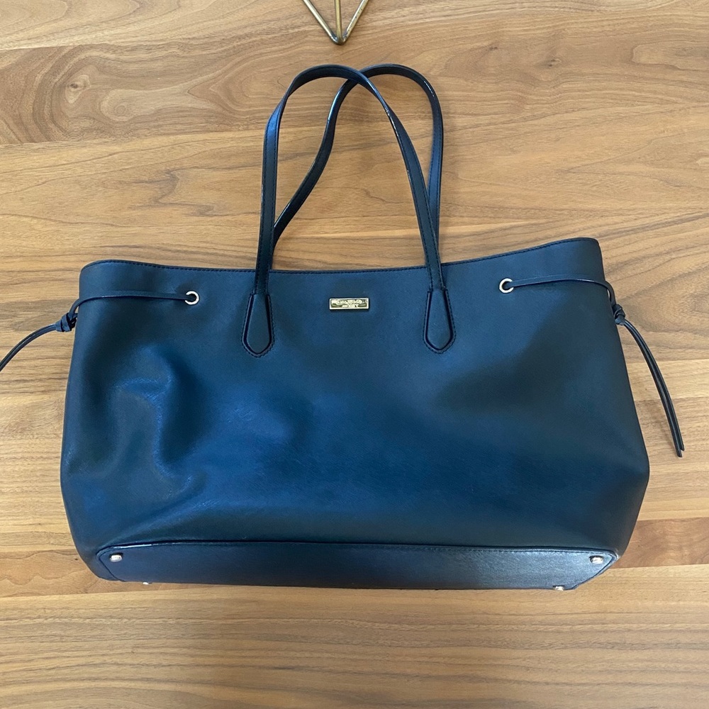Kate Spade Large black tote. Fit my 14” laptop